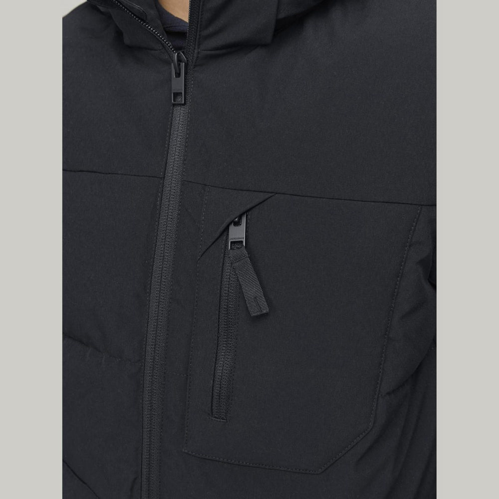 Køb Jack & Jones Junior Black Eotto Puffer Jakke