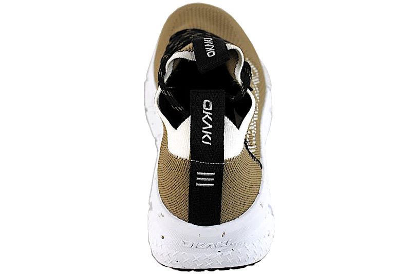 OKAKI SNEAKERS I OLIENGRØNT TEKSTIL