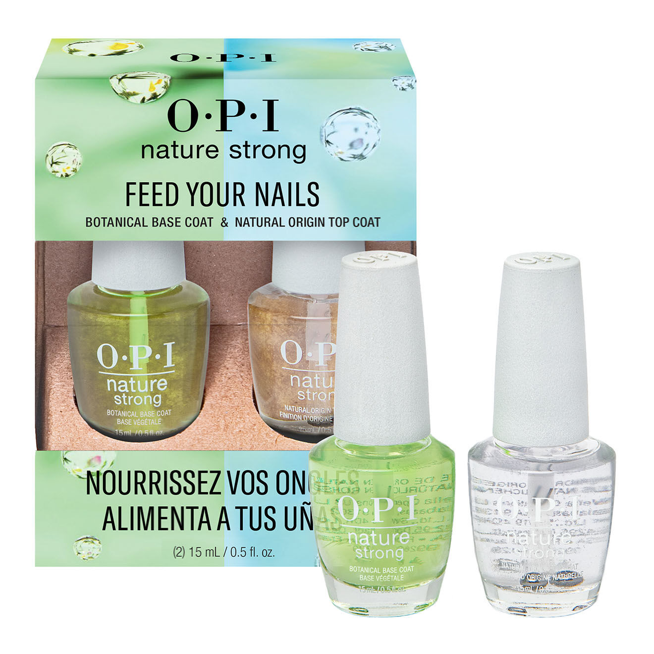 OPI Duo Nature Strong Base & Top Coat 30 ml