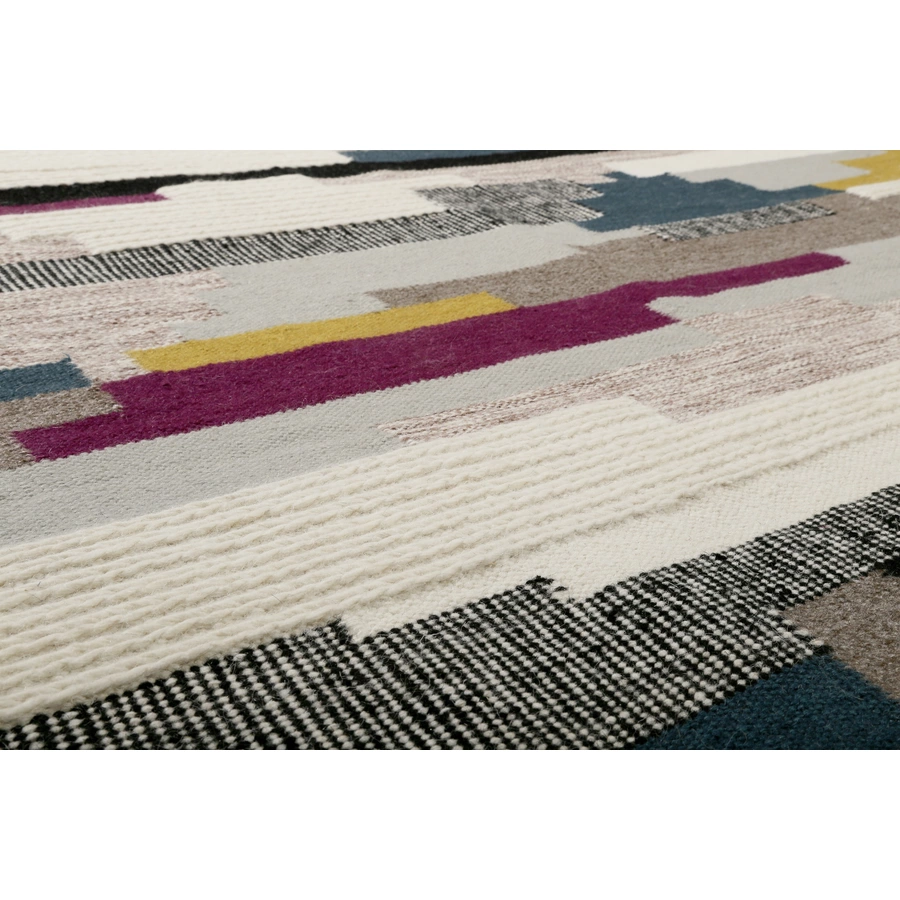 Esprit Kurzflorteppich Natham Kelim multicolor