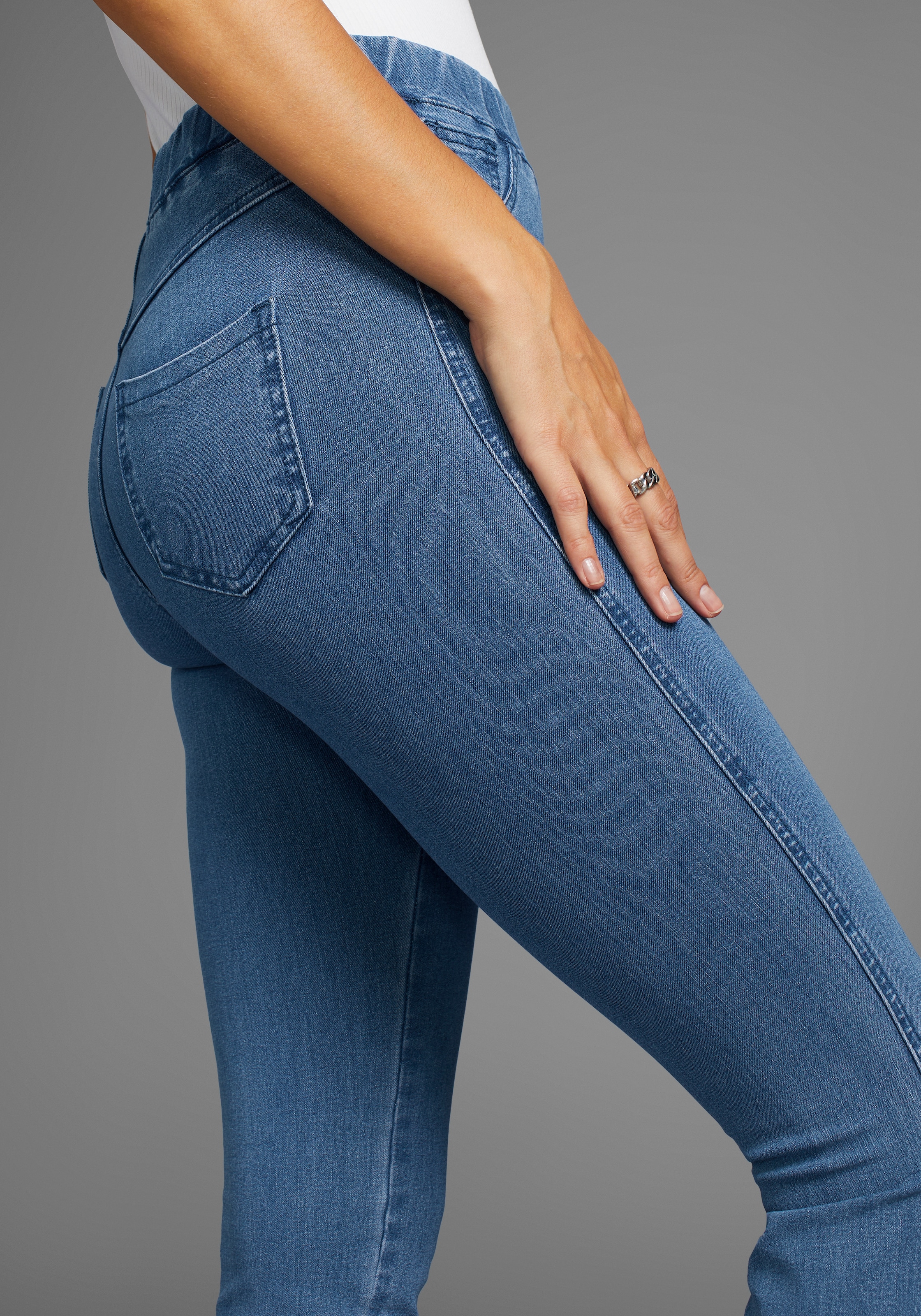Arizona Jeansjeggings »360 Grad Elastisch« High Waist