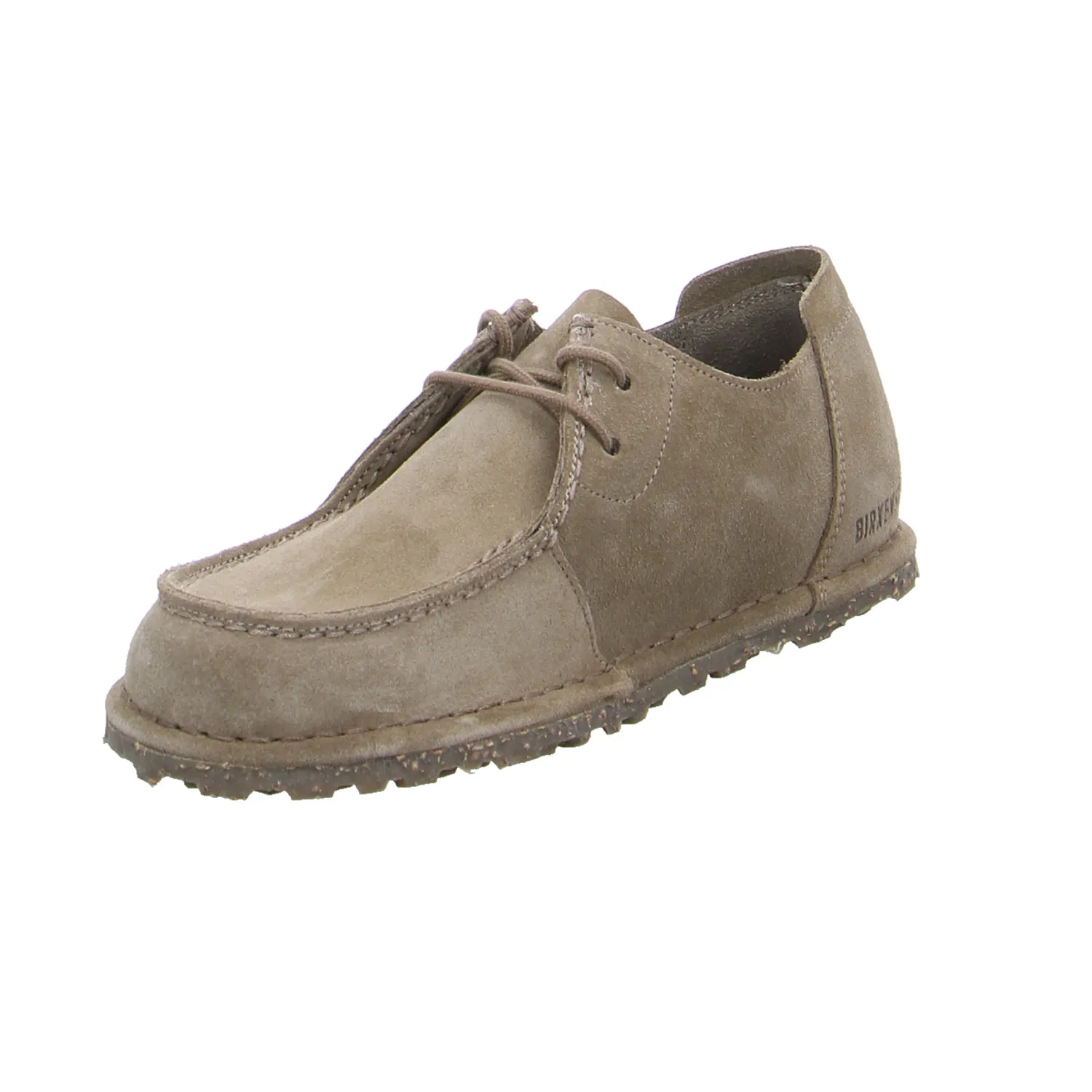 BIRKENSTOCK Schnürschuh Taupe Leder