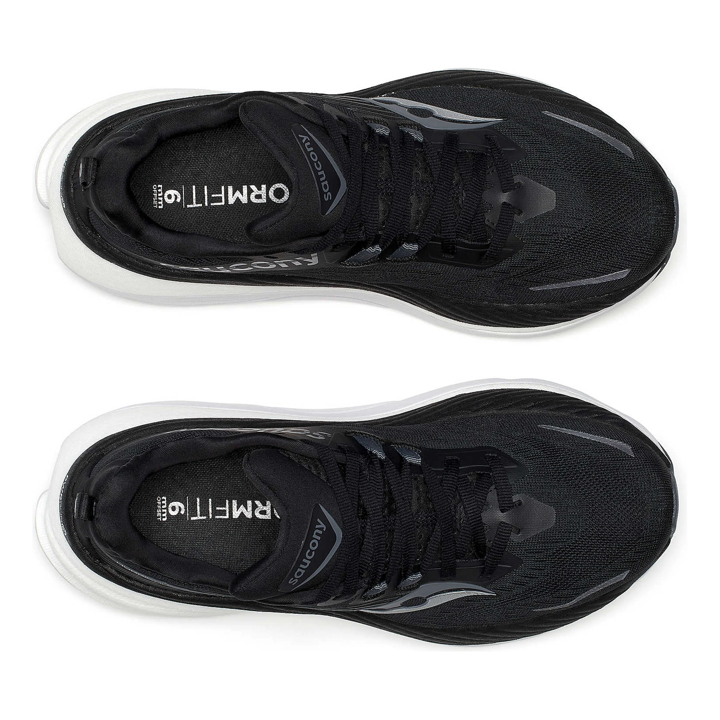 Saucony Hurricane 24 Chaussure De Running Avec Stabilisateurs Femmes - Noir , Gris