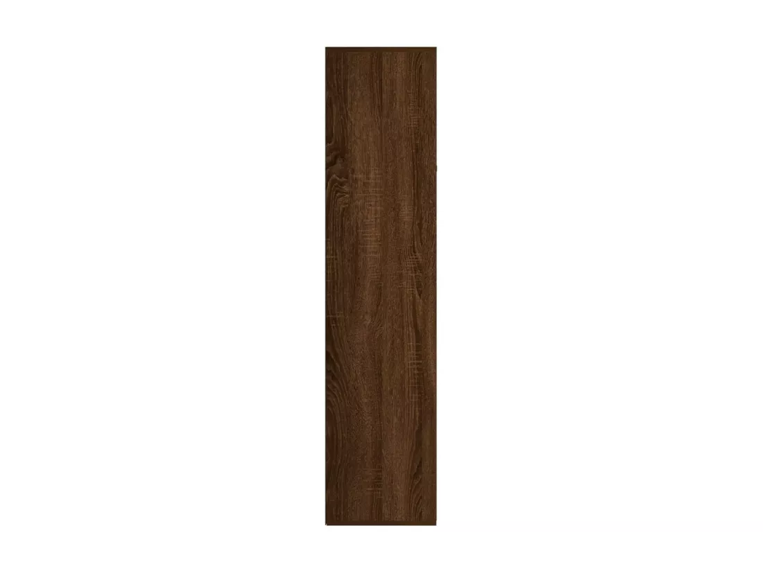 Bibliothèque/Buffet Chêne marron 66x30x130 cm Bois d'ingénierie