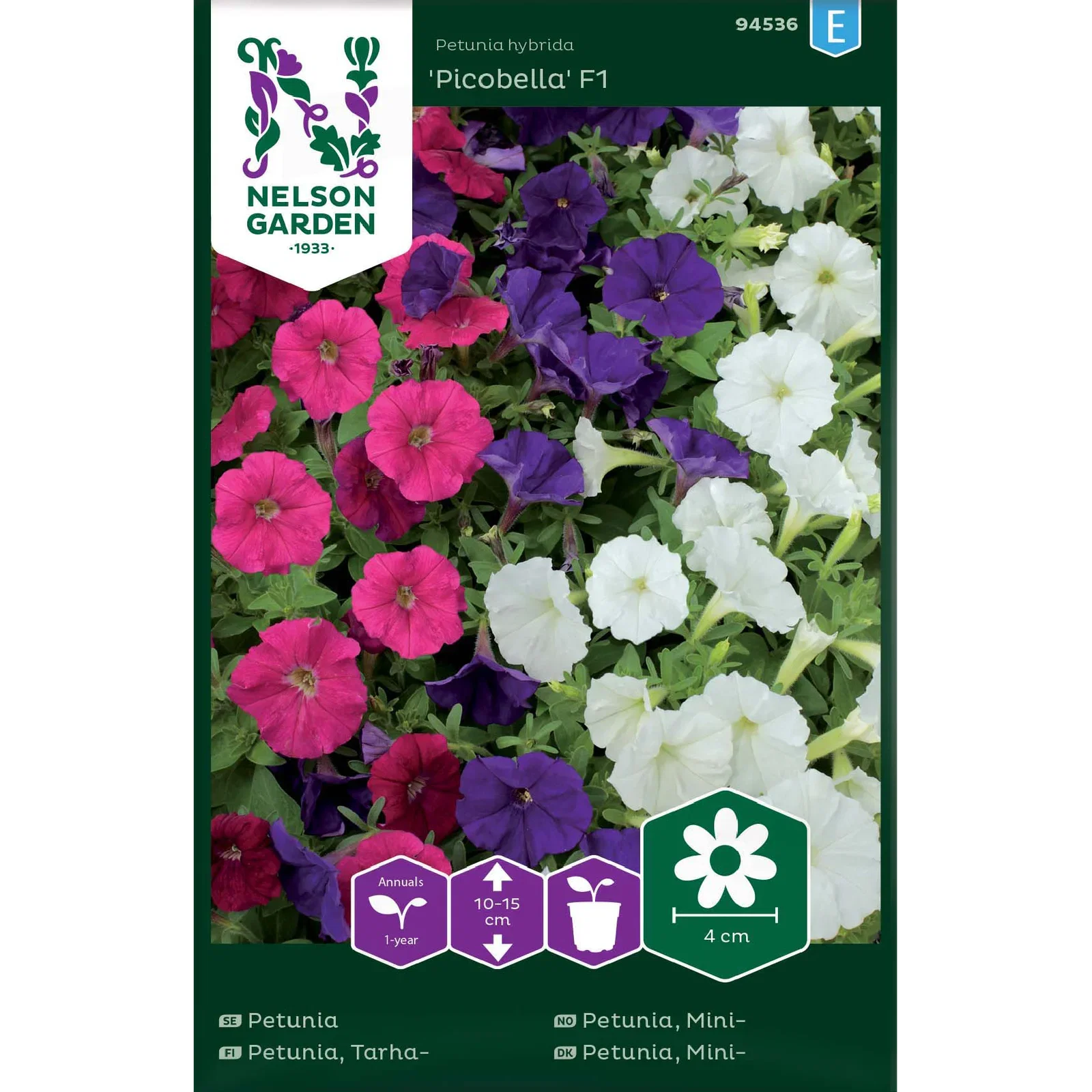 Petunia hybrida 'Picobella' Hagepetunia 'Picobella' F1