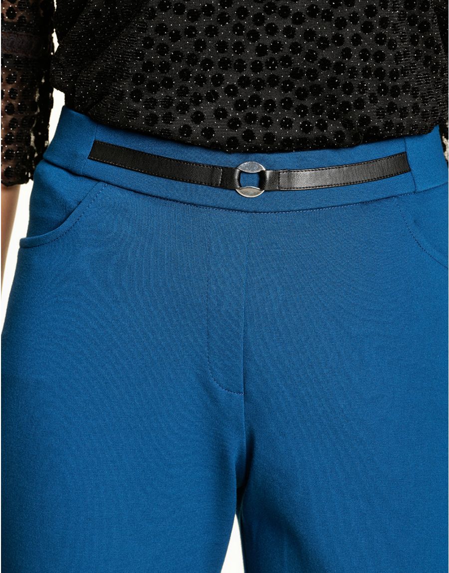 Jegging bleu cobalt