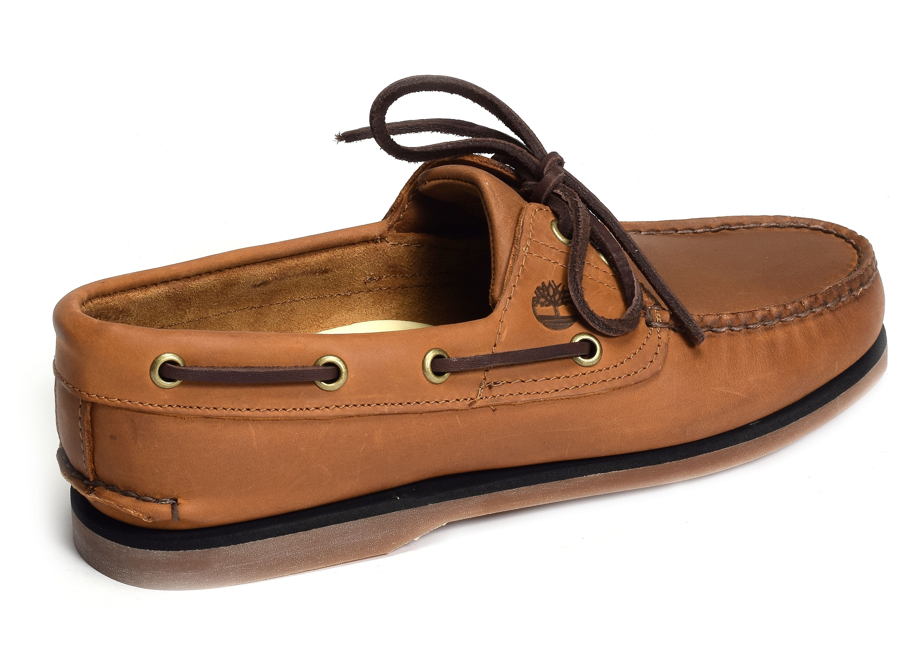 Classic boat shoe camel
