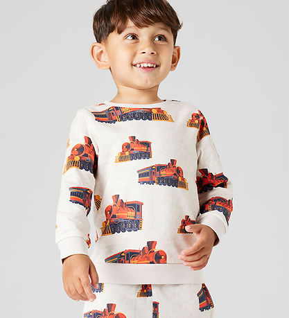 Name It Sweatshirt - NMMOrman - Peyote Melange