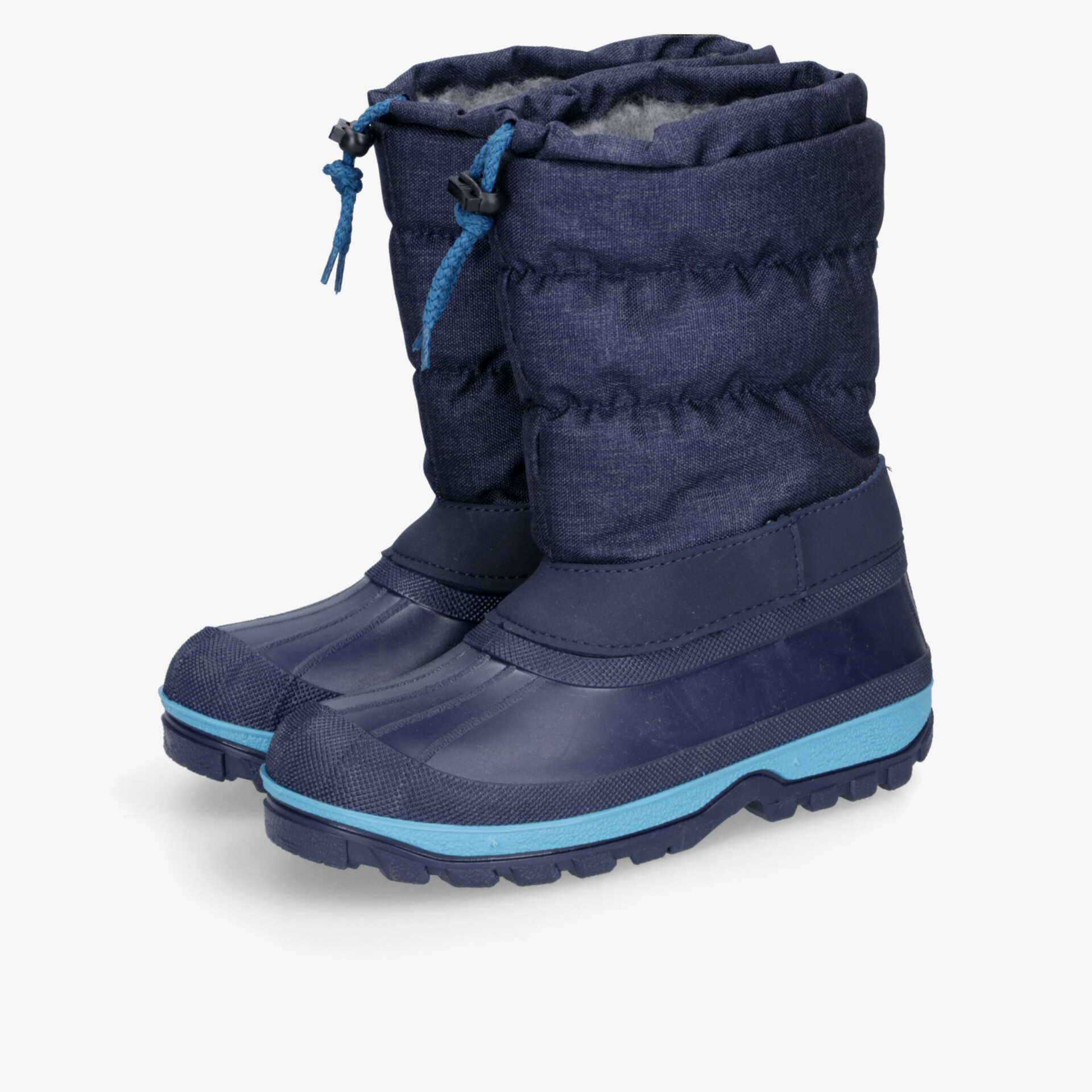 DooDogs Kinder Winterstiefel blau