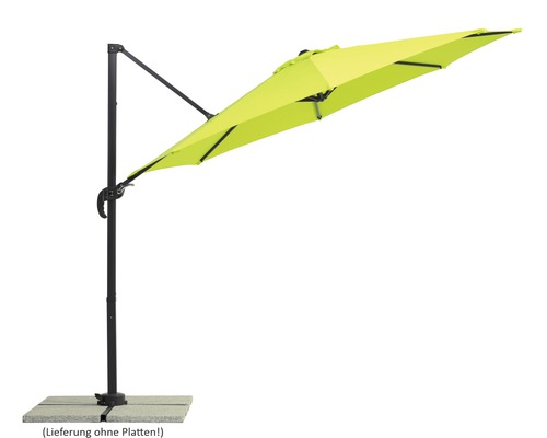 Schneider Rhodos Junior parasol Ø 300 cm appelgroen