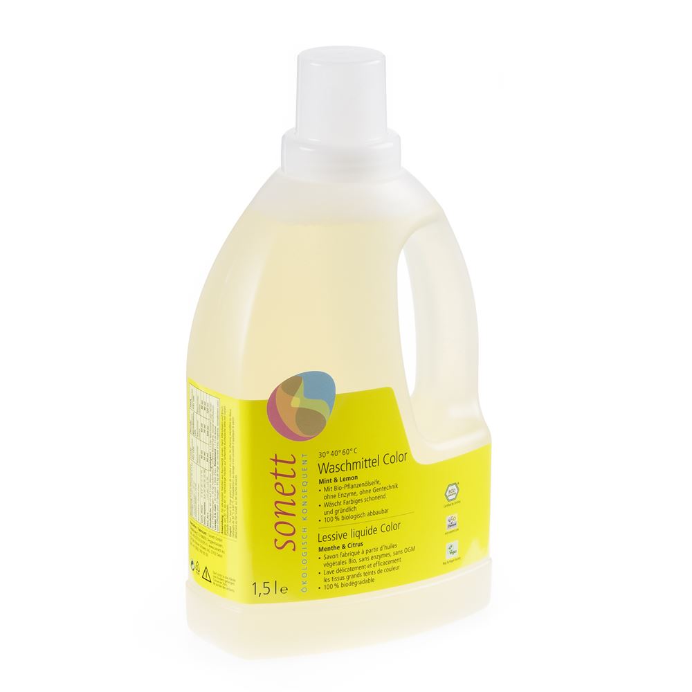 SONETT Waschmittel Color<br>1.5 l, 20°- 60°C Mint Lemon