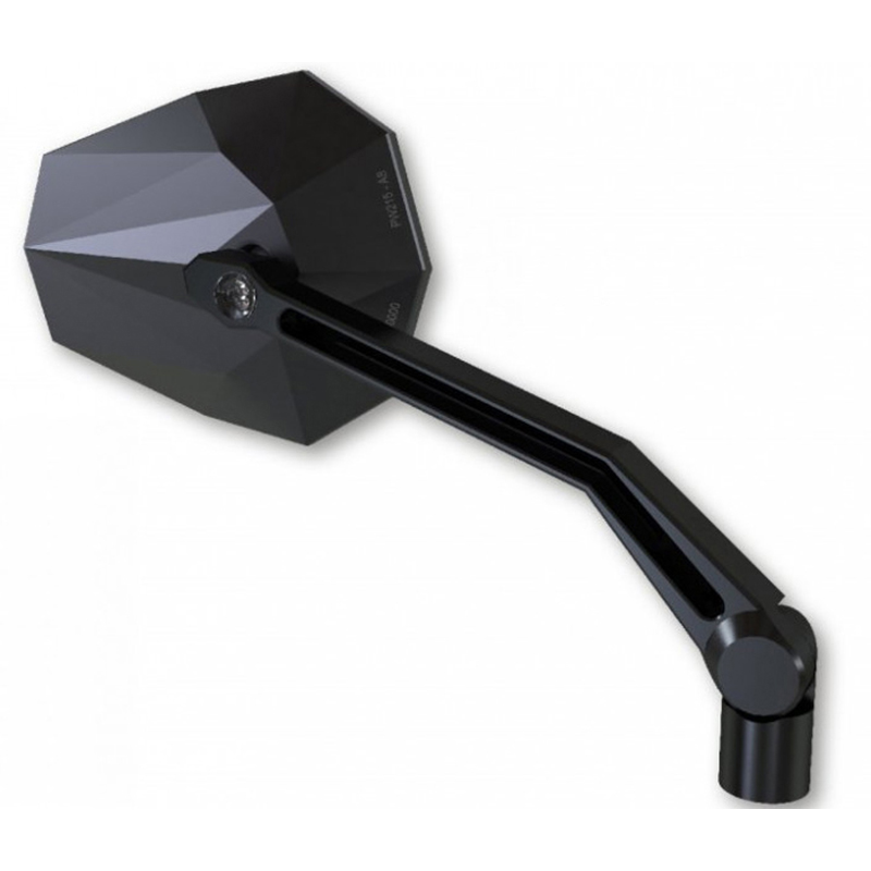 Highsider - Rétroviseurs Stealth-X2 Réversibles + clignotant intégré Noir