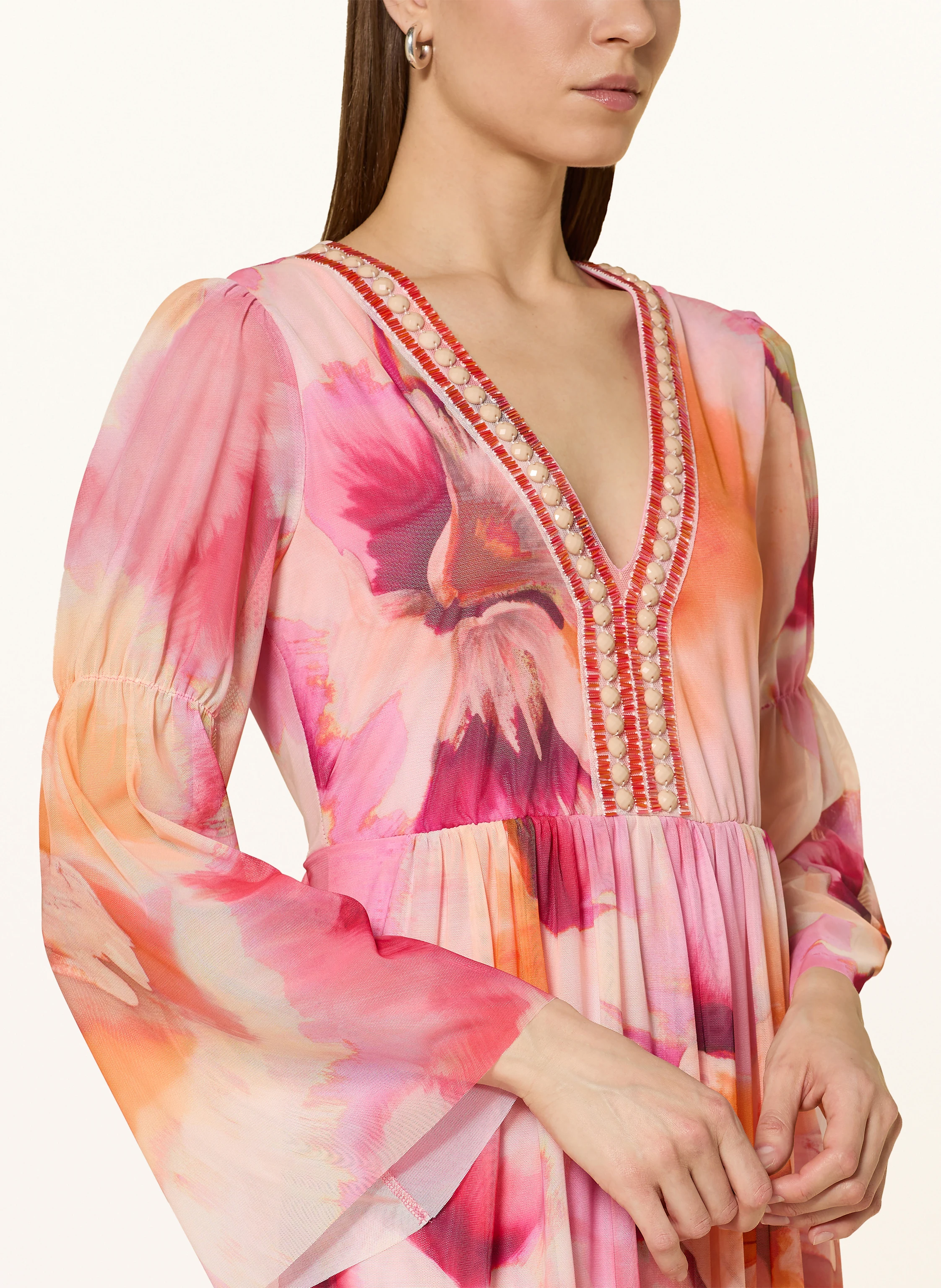 Ana Alcazar Kleid mit Schmucksteinen
