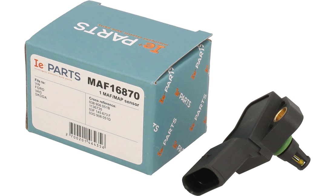 Sensor, sugerørstryk MAF