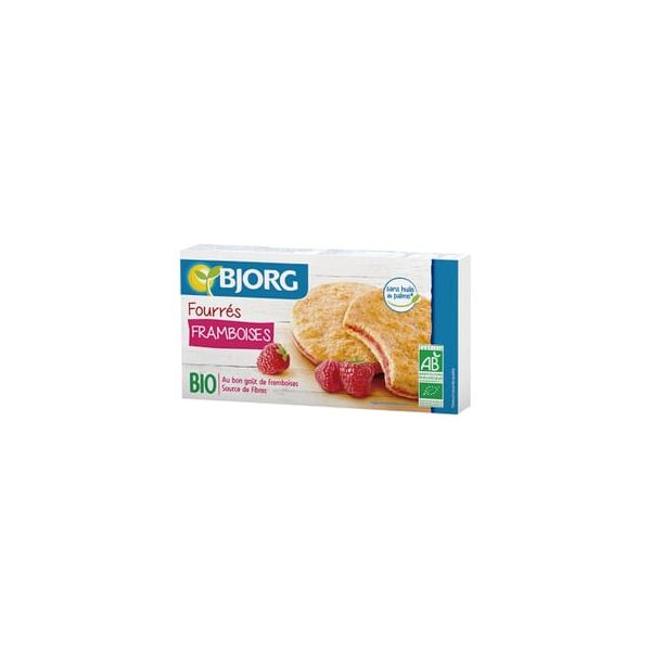 Bjorg Bolachas Recheadas de Framboesa Bio 175 g