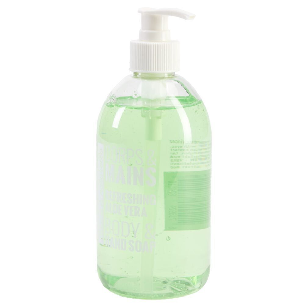 Savon liquide corps et mains parfum aloé vera 500 ml