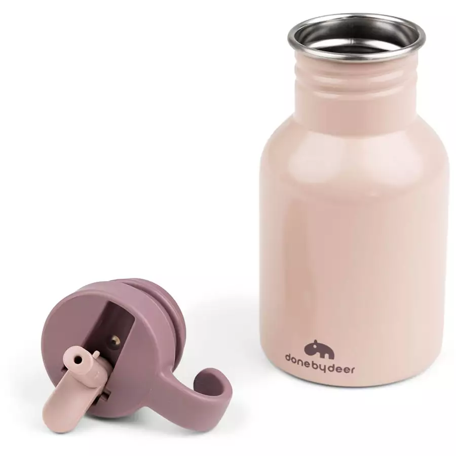 Done by Deer™ Trinkflasche Edelstahl, Ozzo Rosa