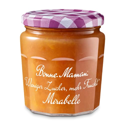 Bonne Maman Weniger Zucker, mehr Frucht Mirabelle