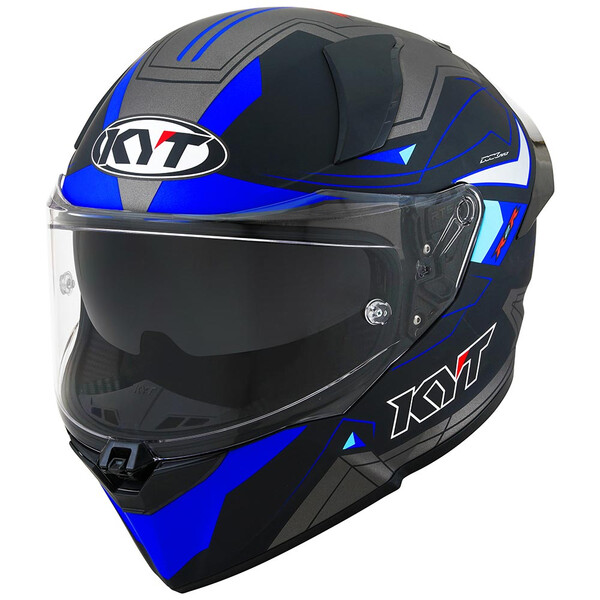kyt - Casque R2R Led Noir Mat / Bleu
