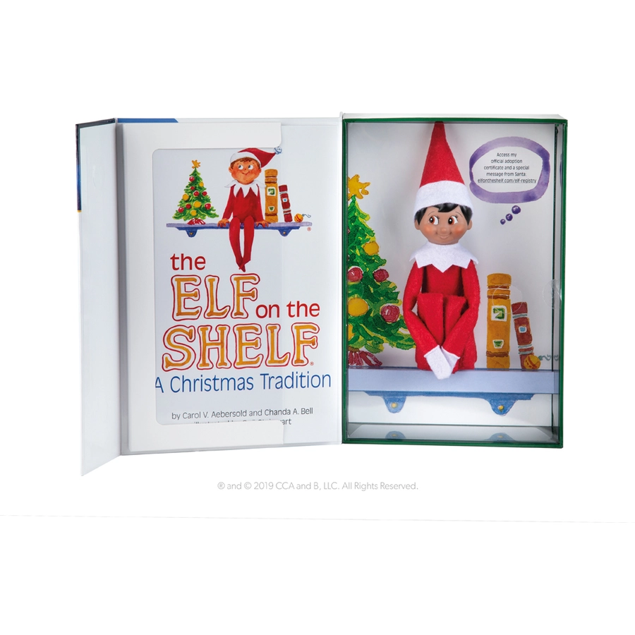 Elf on the Shelf The Elf on the Shelf® Box Set Junge Englisch Dark Mehrfarbig
