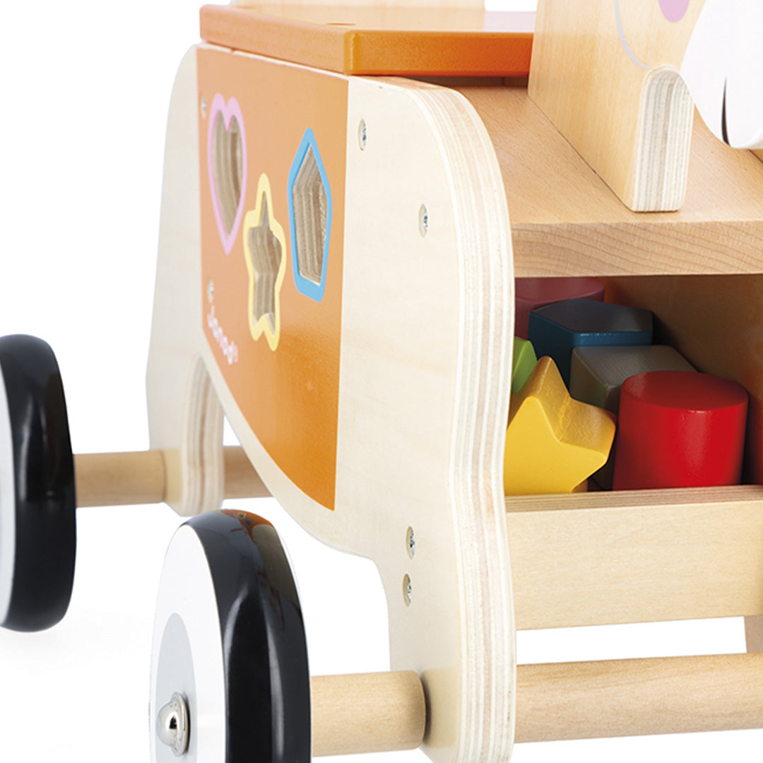 janod loopwagen ezel