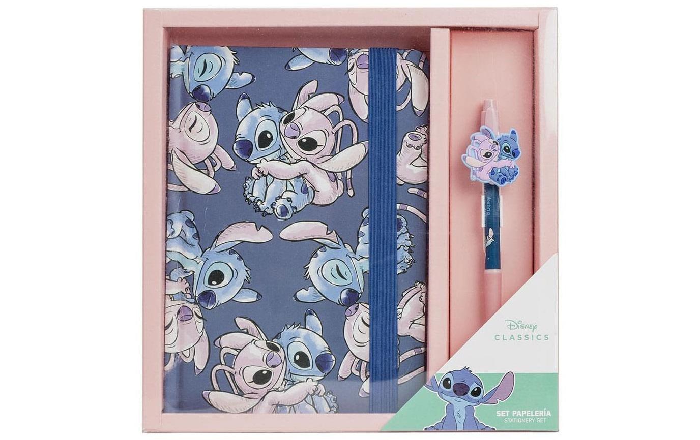 Schreibset Lilo & StitchNotizbuch und Stift