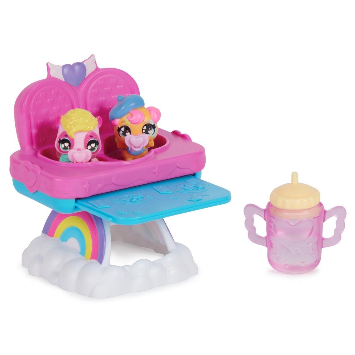 Pack de 2 Hatchimals alive et chaise haute