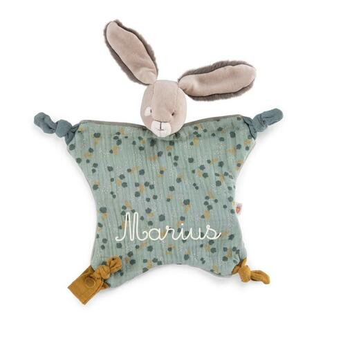 Doudou Lapin Sauge Trois Petits Lapins - MOULIN ROTY