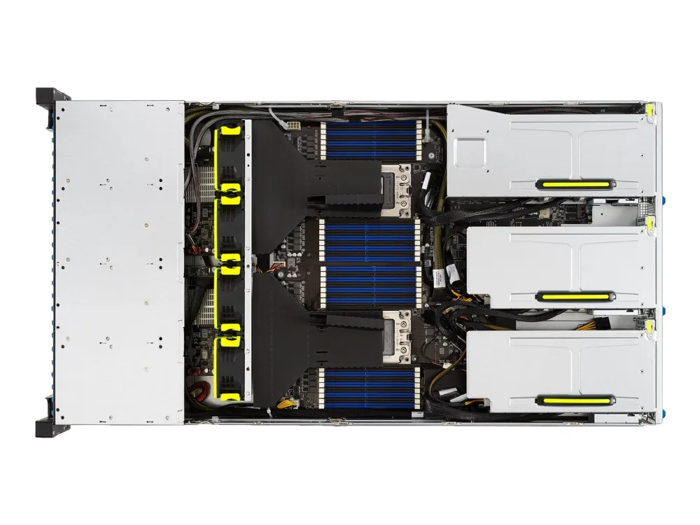 ASUS RS720A-E11-RS24U - Server - rack-monterbar - 2U - 2-vejs - uden CPU op til - RAM 0 GB - SATA - hot-swap 2.5