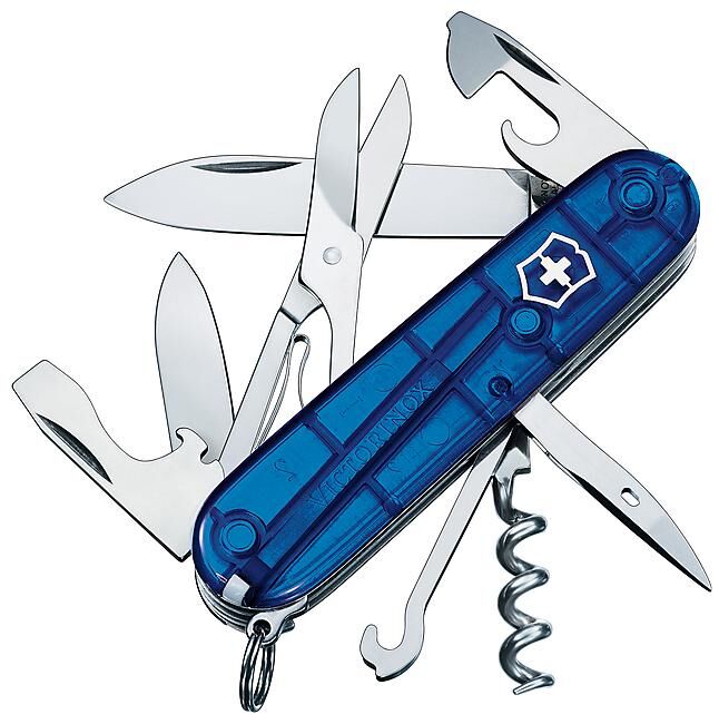 VICTORINOX - COUTEAU CLIMBER TRANSLUCIDE
