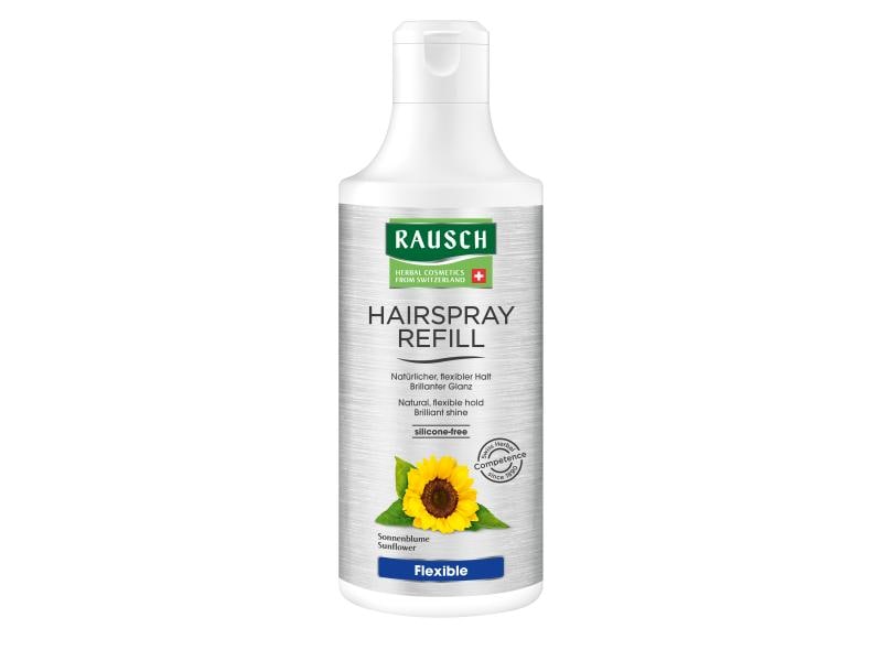 RAUSCH Haarspray Flexible Refill 400 ml Natürliches Haarspray zum Nachfüllen