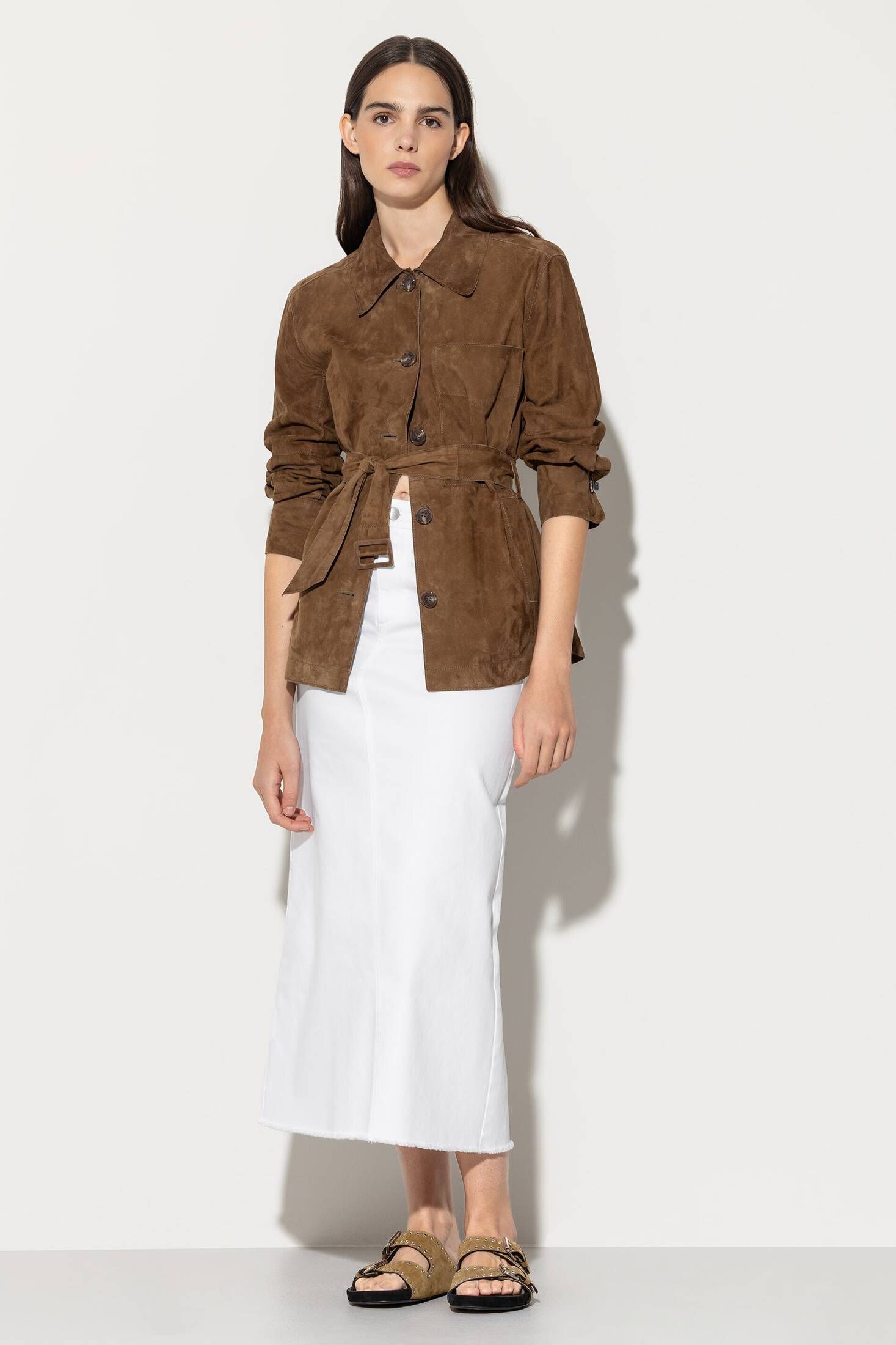 Luisa Cerano| Damen Lederjacke