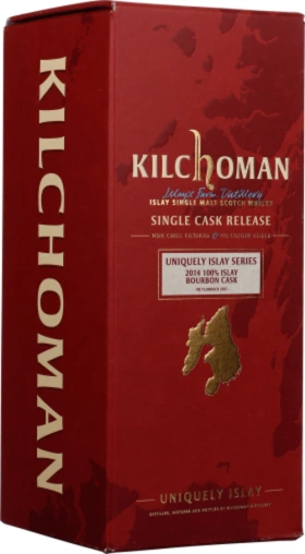 KILCHOMAN VINTAGE 2014 BOURBON SINGLE CASK 70CL