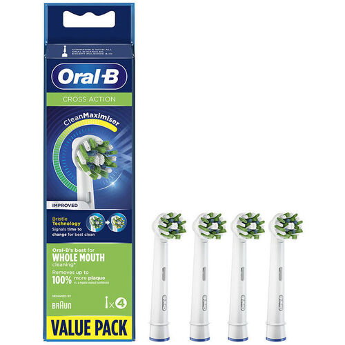 Oral-B - Cross Action Cabezales blanco