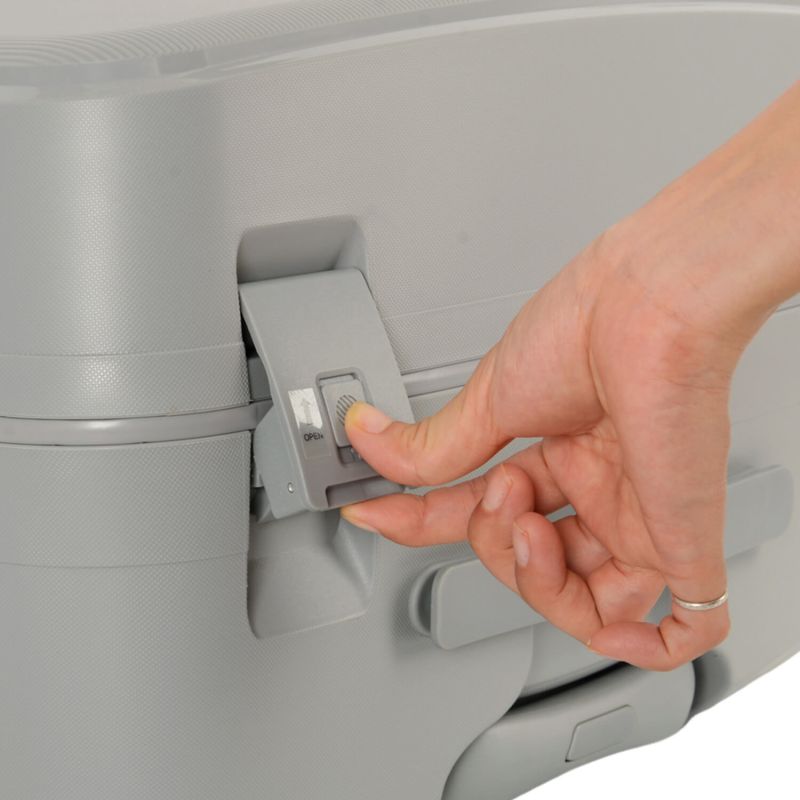 Valise rigide 37103 78 cm Gris