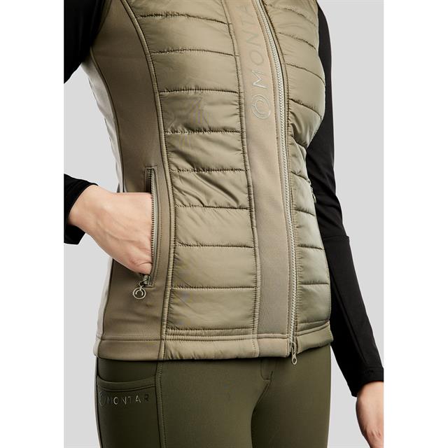 Bodywarmer Montar MOEmma Middengroen
