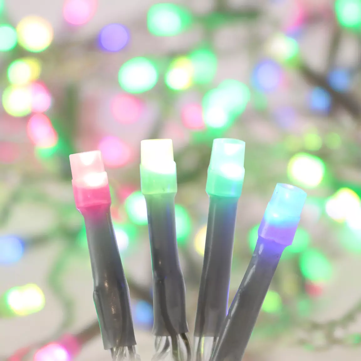 Stalactite lumineuse 6 m 80 LED Interconnectable Timer Multicolore