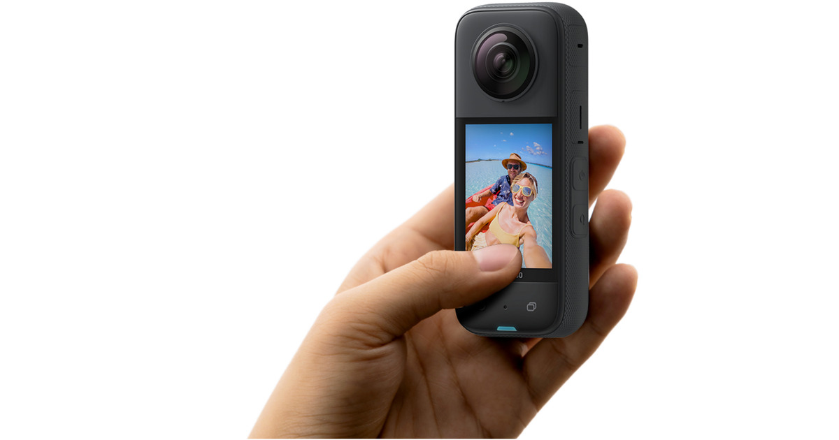 Insta360X3 Action camera videocamera  (Zwart)