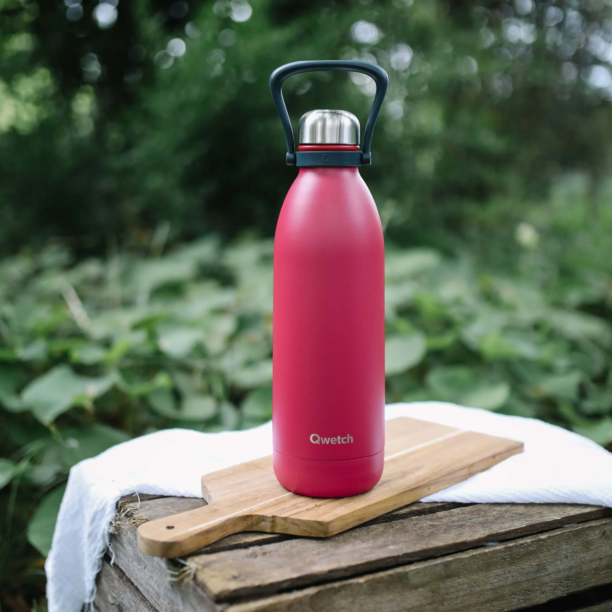 Bouteille Isotherme Titan Matt Framboise - Qwetch
