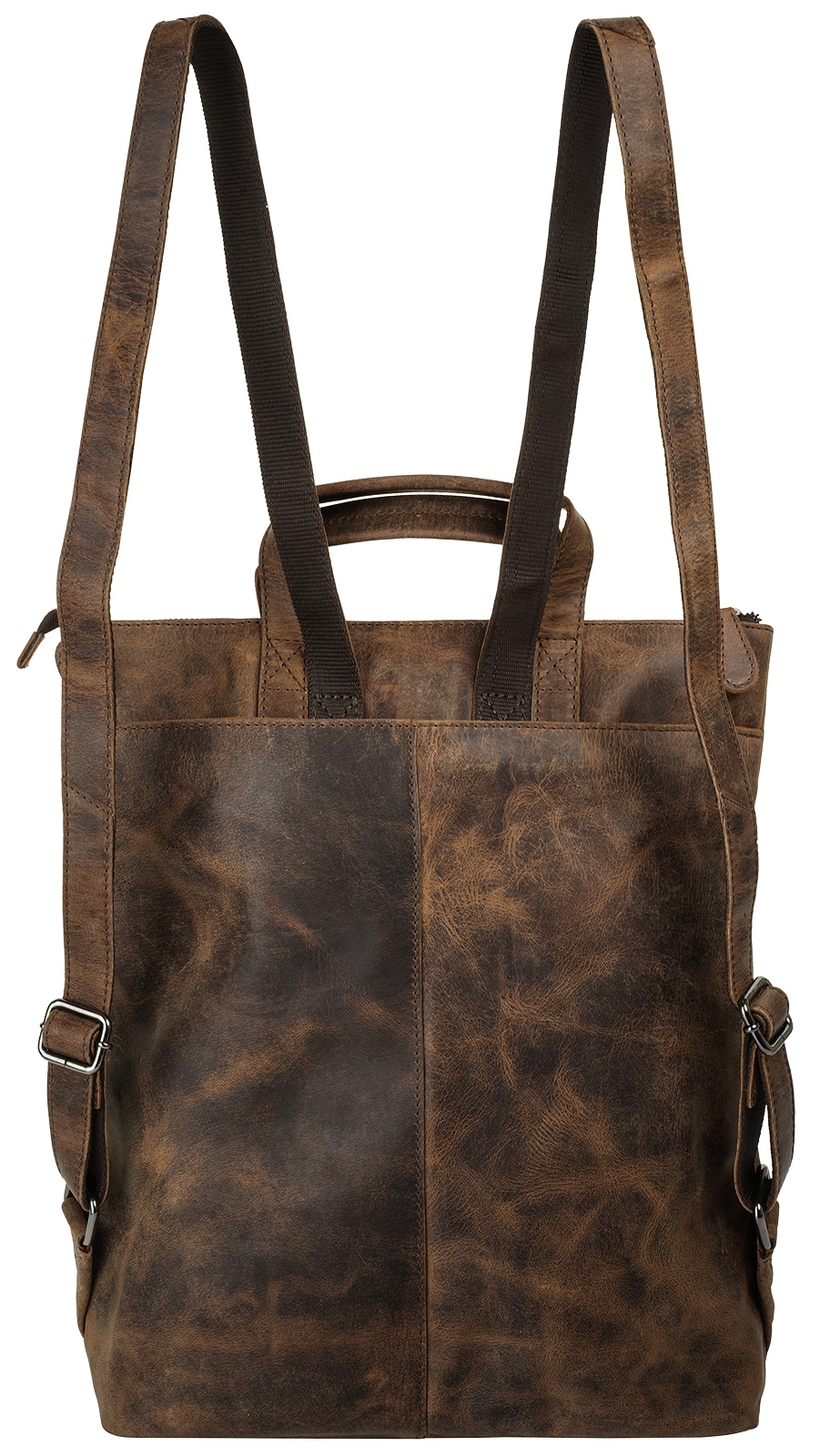 Bagan Cityrucksack echt Leder