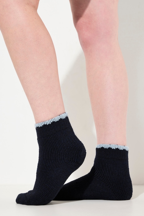 Kuschelsocken, Alpaka-Wolle, weiches Bündchen