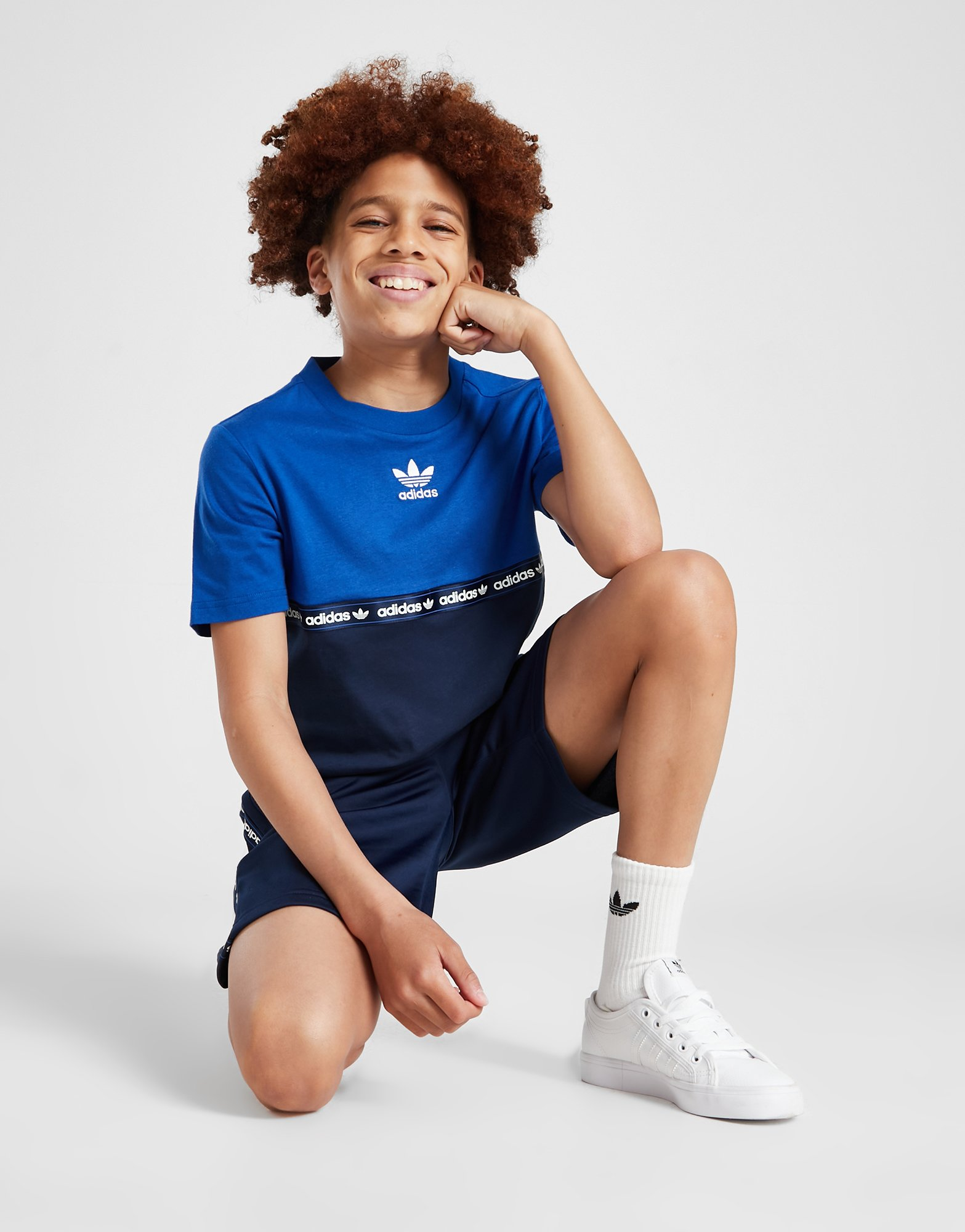 adidas Originals T-shirt Manches Courtes Tape Junior