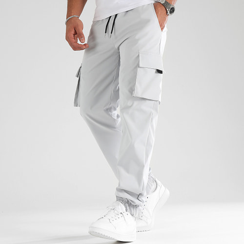 Pantalon Cargo 0463 Gris Clair