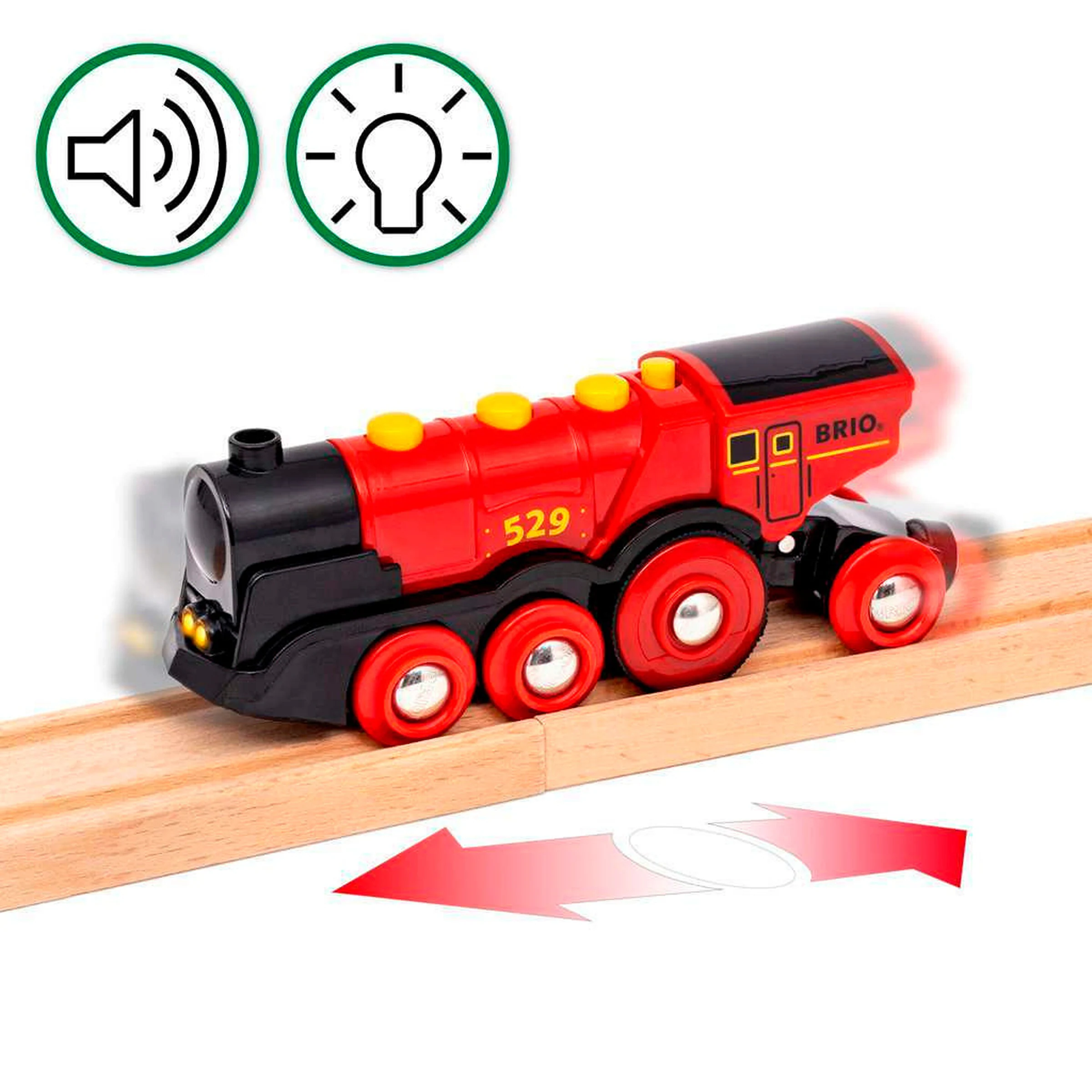 BRIO Rote Lola Bauernhof Zugset