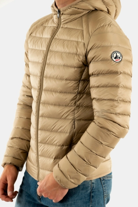 Blousons et vestes jott doudoune nico ml capuche 804 beige