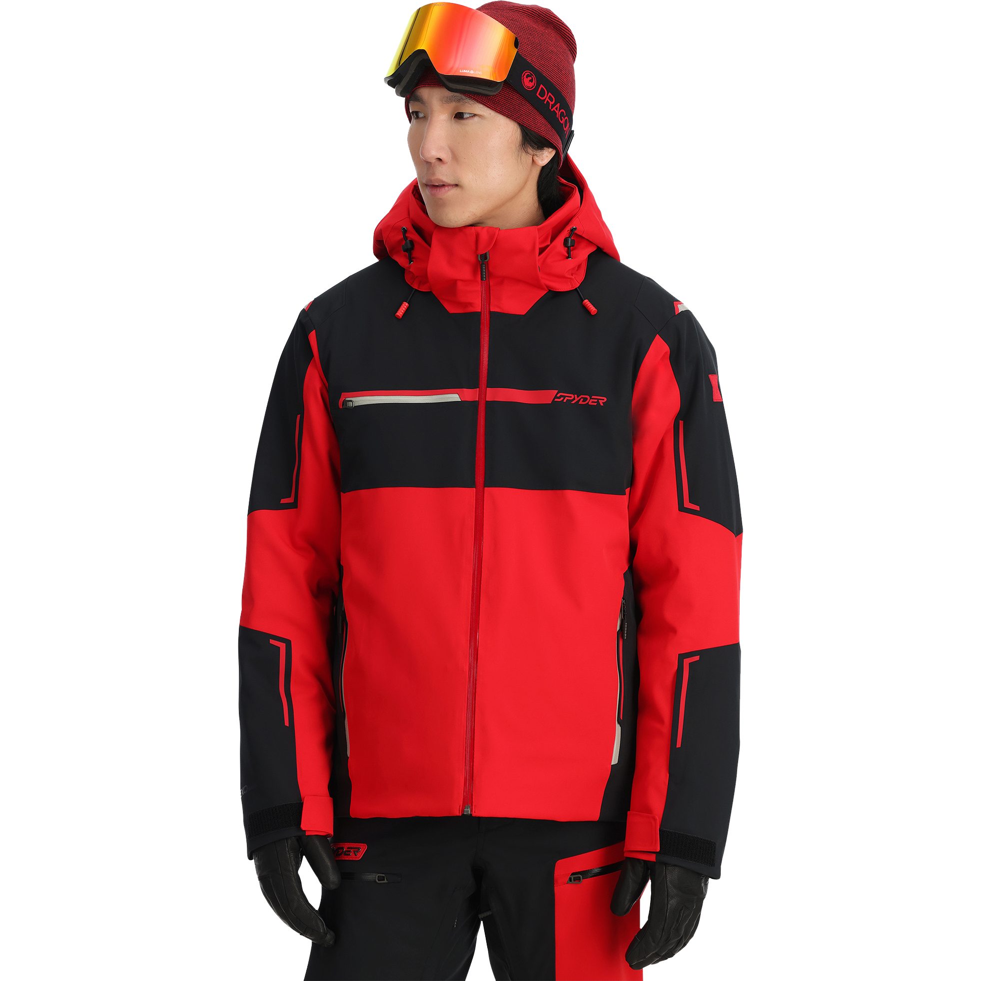 Spyder Titan Skijacke Herren spyder red