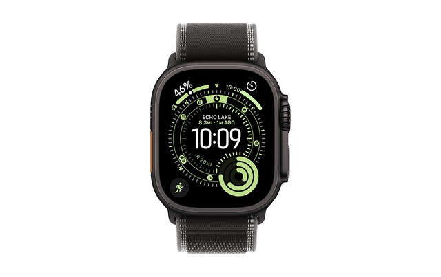 Apple Smartwatch-Armband »Trail Loop 49 mm Titanium«