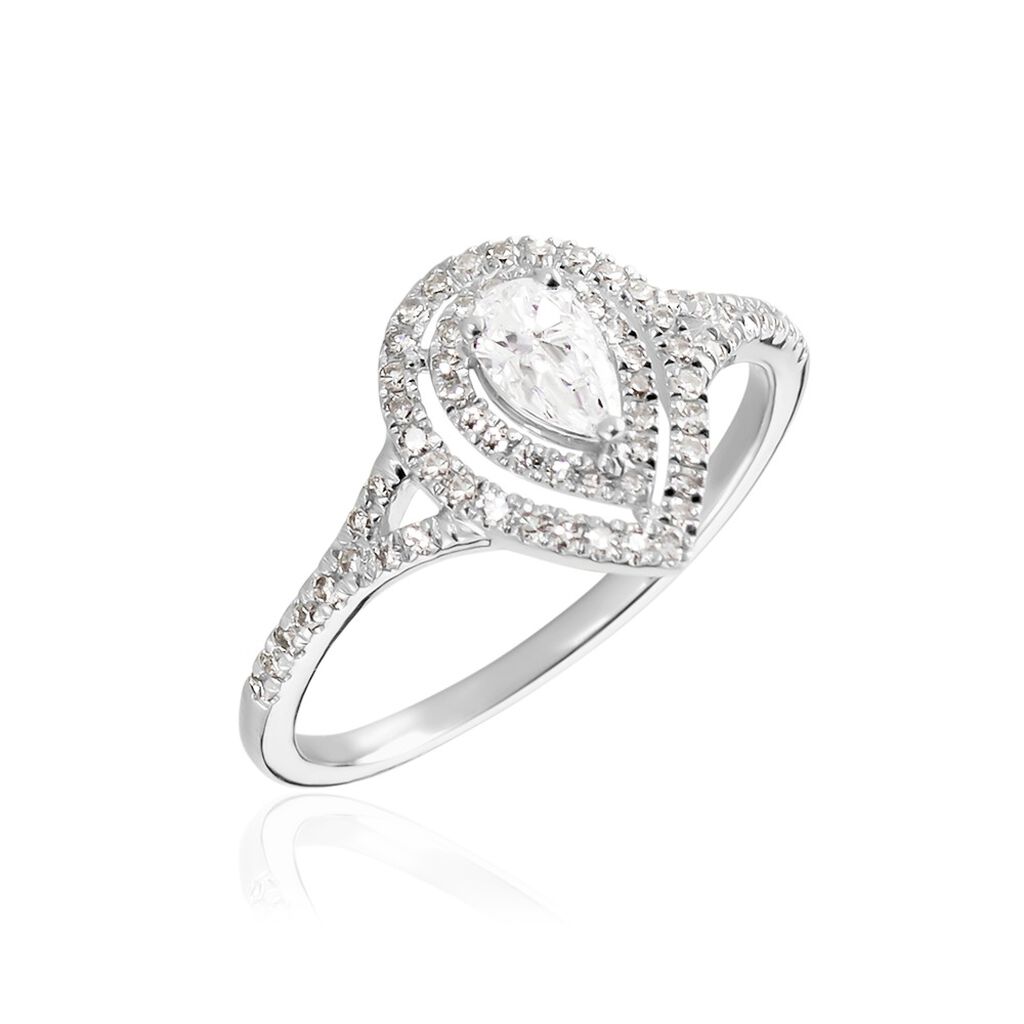 Bague Diamina Or Blanc Diamant