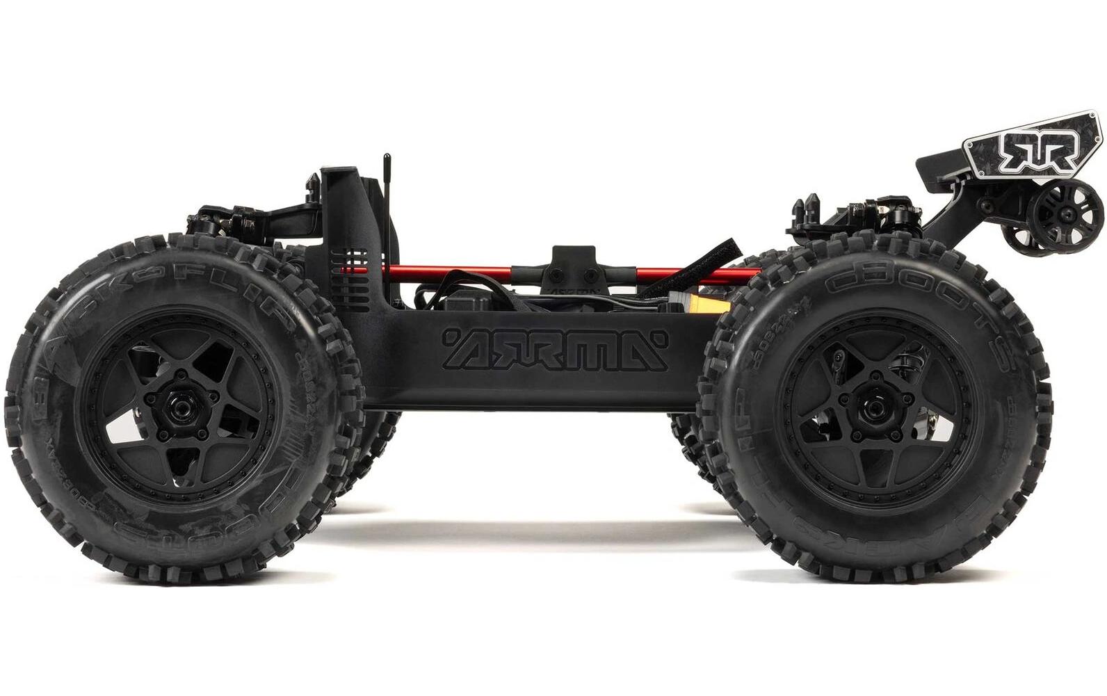 Monster Truck Notorious 6S 4 x 4, Schwarz ARTR, 1:8<br>Brushless Off-Road Stunt-Truck