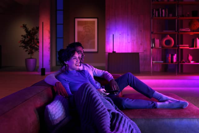 Philips Hue Gradient Signe gulvlampe (sort)